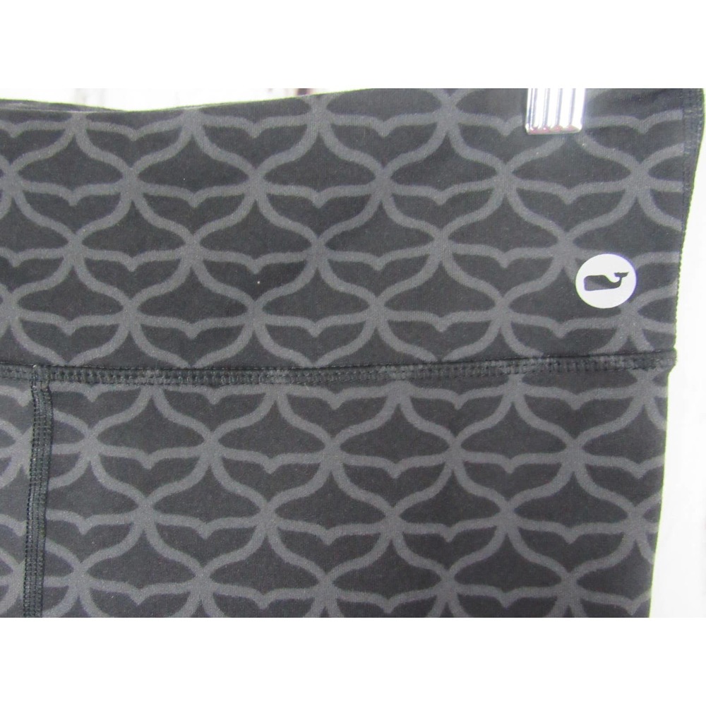 Vineyard Vines Women Athletic Black Medium Leggings - Picture 5 of 5